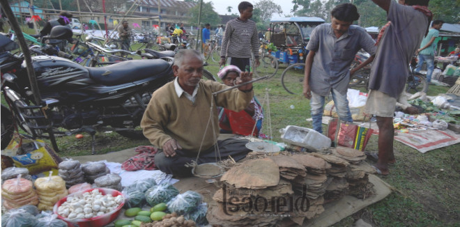 border village market vendor